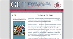 Desktop Screenshot of geii.org